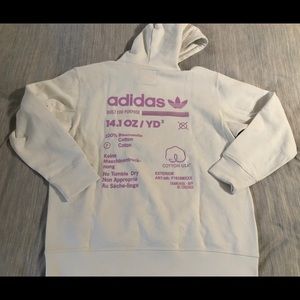 adidas kaval oth white mens hoodie